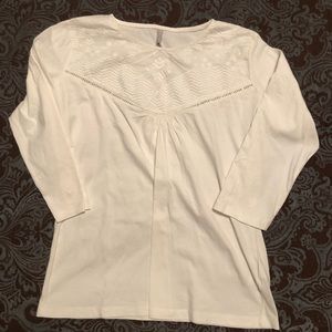 Laura Torelli M White decorative bodice